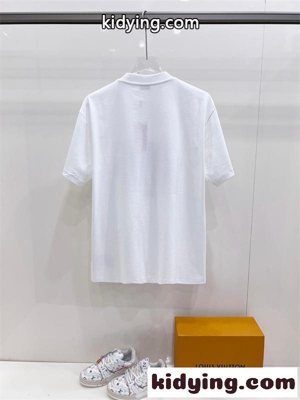 フロントロゴ コットンカジュアル 存在感抜群 KENZO ケンゾー コピー 半袖Tシャツ グラフィック-6