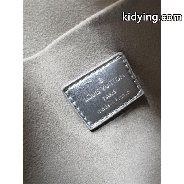 Louis Vuitton 冬の輝き シルバー 圧紋デザイン ボックス型 ルイヴィトン スーパーコピー ショルダーバッグ-4
