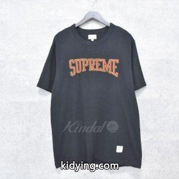 SUPREME 17AW Dotted Arc Top ドットアーチロゴTシャツ ブラック サイズ：L (アメリカ村店) 180901 :8003000196485:カインドオル - 通販ショッピング-0