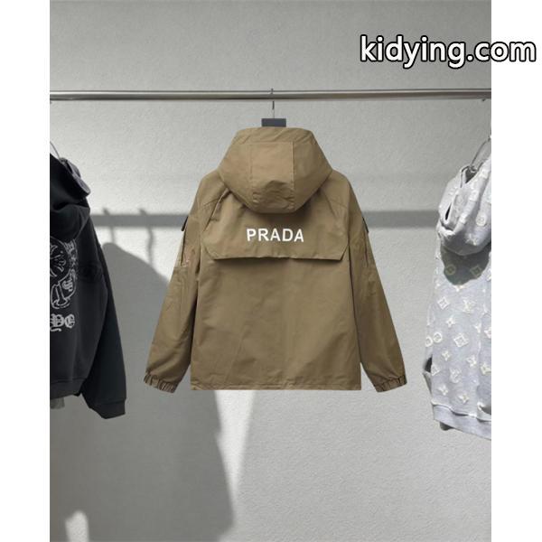 PRADA プラダ コピー 即完注意 人気モデル 洗練 ジャケット 2026新作コーデ-1
