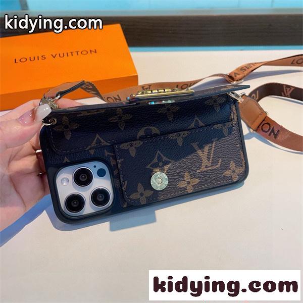 スマホケース ショルダー付き 斜め掛け ルイヴィトン 偽物 カード収納 おしゃれ 大人可愛い LOUIS VUITTON-7