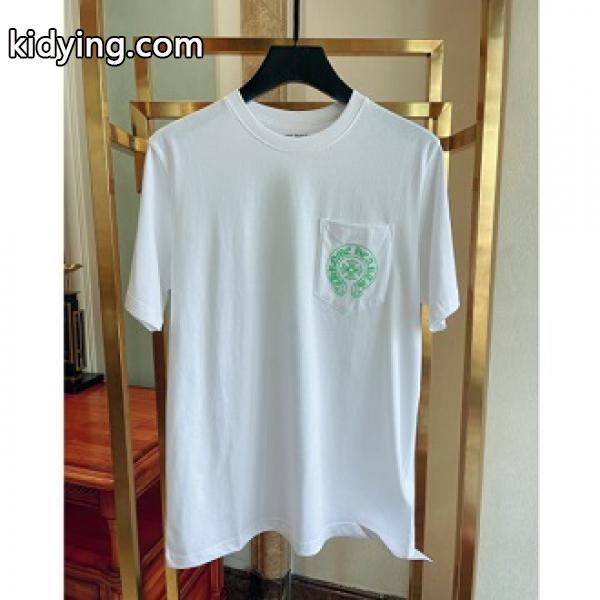 CHROME HEARTS スーパーコピー クロムハーツ 半袖Tシャツ ロゴプリント 無地のデザインで大人気-0