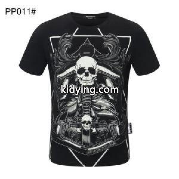 ビジネスシーンに大活躍 半袖Tシャツ 多色可選 ふんわりスタイルが最適フィリッププレイン PHILIPP PLEIN_フィリッププレイン PHILIPP PLEIN_ブランド コピー 激安(日本最大級)-0