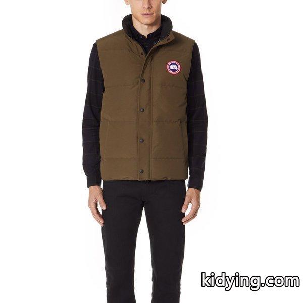 カナダグース メンズ ベスト・ジレ トップス Garson Vest Military Green :mb2-canad30199-022:フェルマート fermart 1号店 - 通販ショッピング-0