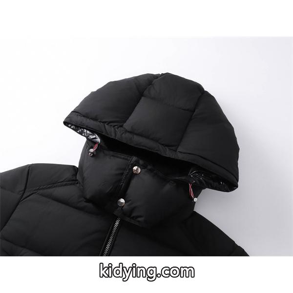 ホワイト×レッド 内側配色 デザイン性高い 高機能 トレンド MONCLER モンクレール コピー ダウンジャケット-3