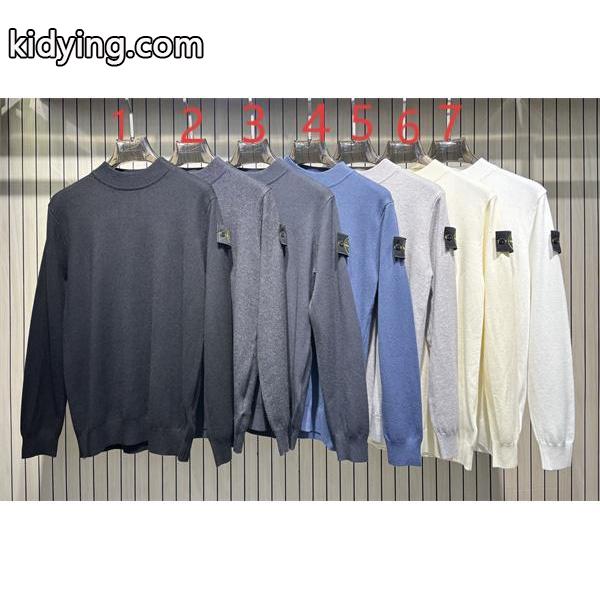 ストーンアイランド スーパーコピー ニット 高品質 上品 クラシック クルーネック 定番人気 STONE ISLAND-1