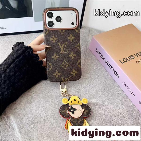 LOUIS VUITTON ルイヴィトン コピー IPHONE17 ケース モノグラム調 レザーデザイン 高級感演出-2