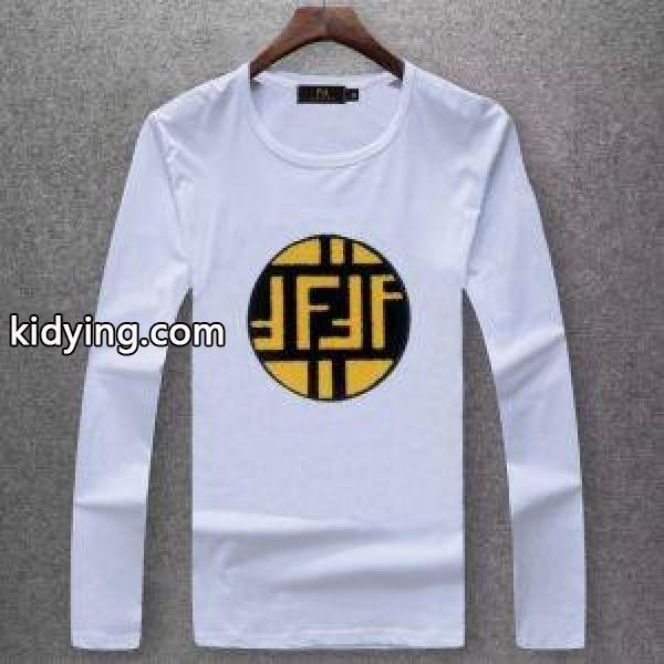 フェンディ tシャツ コピー男性用使いやすさ抜群クルーネックtシャツスタイリングメンズファッションアメカジ系tシャツ-1