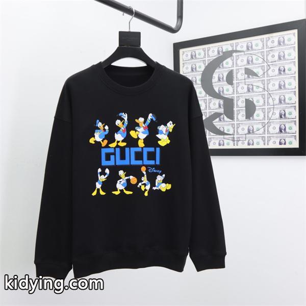 グッチ コピー ディズニーコラボ ドナルドダック クルーカット スウェット パーカー ポップ GUCCI-0
