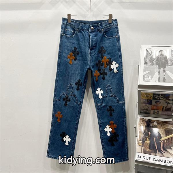 プレミアム感 存在感抜群 2026新作コーデ デニムパンツ クロムハーツ Chrome Hearts コピー-0