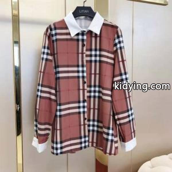長袖 シャツ レディース 上品なリラックス感 2019春夏のトレンド新商品 今人気の秘訣 BURBERRY バーバリー_Tシャツブラウスシャツ_レディースファッション_スーパーコピーブランド激安通販 専門店-0