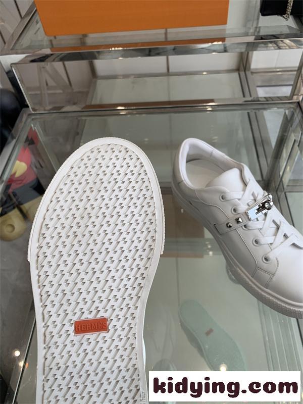 Hermes Kellyエルメススニーカーコピー人気2026定番アイテム人気ランキングユニセックスホワイト靴-5