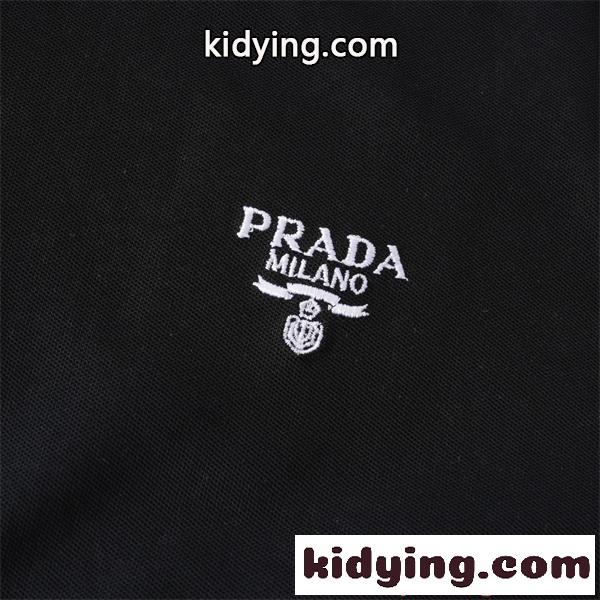 PRADA プラダ コピー 爆発的人気 上品クラシック 快適フィット 半袖ポロシャツ-6