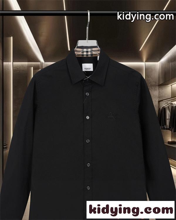 BURBERRY バーバリー コピー 好評販売 長袖シャツ メンズ ミニ刺繍ロゴ 上品 ビジネス-2