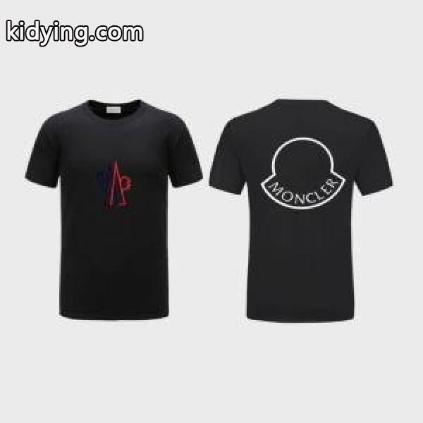 多色可選 半袖Tシャツ 大人らしい高見えコーデ モンクレール MONCLER 落ち着いたニュアンスコーデ_モンクレール MONCLER_ブランド コピー 激安(日本最大級)-1