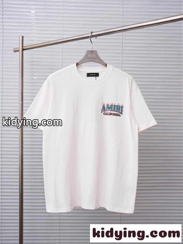 レタリングデザイン カジュアルテイスト 高評価アイテム AMIRI アミリ コピー 半袖Tシャツ 話題アイテム-1
