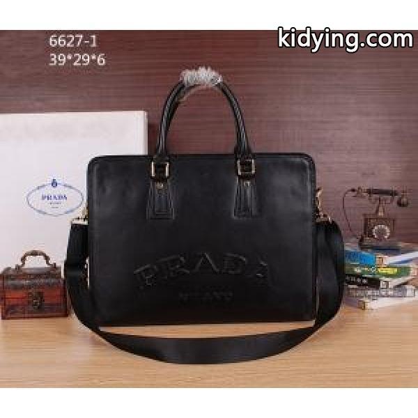 PRADA プラダ 2014 SALE開催 メンズ用ショルダーベルト付 ハンドバッグ 6627-1_プラダ メンズバッグ_バッグ メンズ_スーパーコピーブランド激安通販 専門店-0