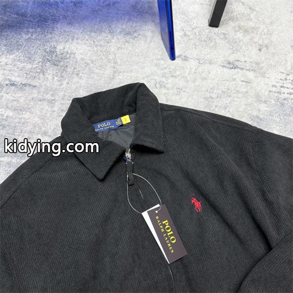 Polo Ralph Lauren ポロ ラルフローレン コピー 2026新作 ストリート 刺繍 ブラック ジップアップ ブルゾン-3