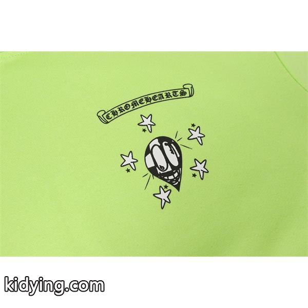注目必至 個性派プリント 鮮やかカラー 2025秋冬必須 クロムハーツ スーパーコピー Chrome Hearts パーカー-2