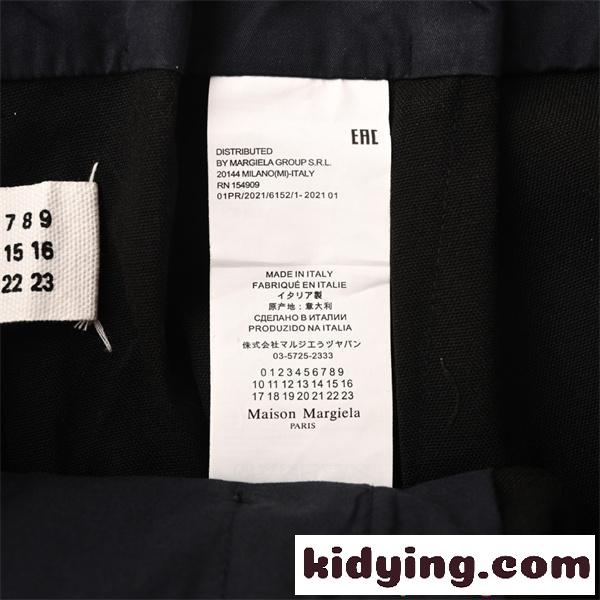 人気急上昇 ブラック ナンバーグラフィック ペアスタイル Maison Margiela メゾン マルジェラ スーパーコピー 半袖Tシャツ-8