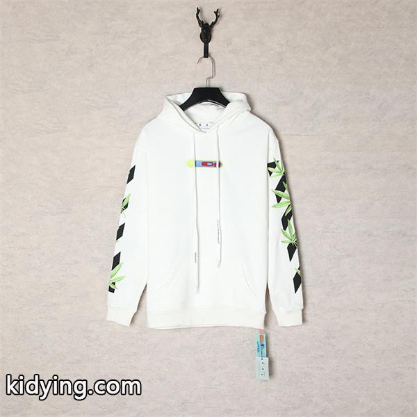 2026新作 バックプリント パーカー 個性派 上質素材 Off-White オフホワイト コピー-4
