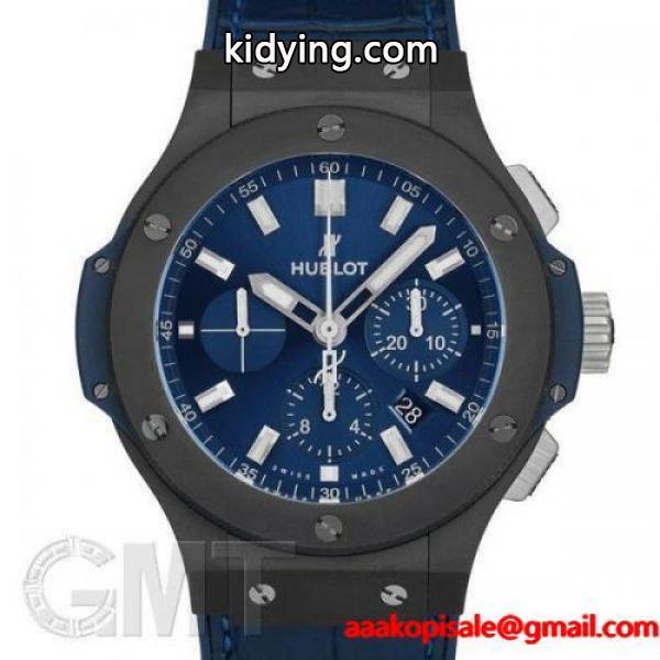 【2018年新作】ウブロ ビッグバン セラミック ブルー 44mm 301CI7170LR HUBLOT 【新品】【メンズ】 【腕時計】-0