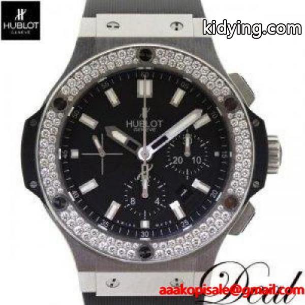 美品 ベゼルダイヤ HUBLOT ウブロ ビッグバン エボリューション 301SX1170RX1104 自動巻 メンズ 腕時計 :012840-1:Deal - 通販ショッピング-0
