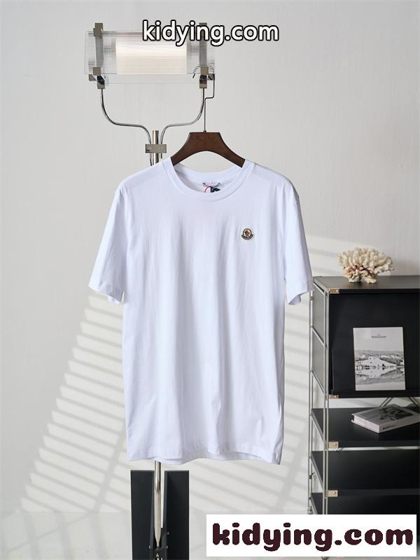 MONCLER コピー 半袖Tシャツ モンクレール ワンポイント ベーシック 軽量 快適 夏トップス-2