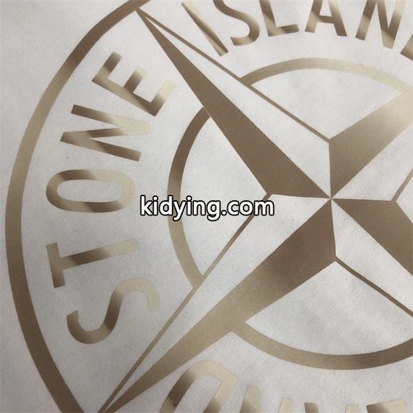 STONE ISLAND 長袖tシャツコピー 限定 上質 ベージュコンパスロゴ ホワイト ストーンアイランド-0