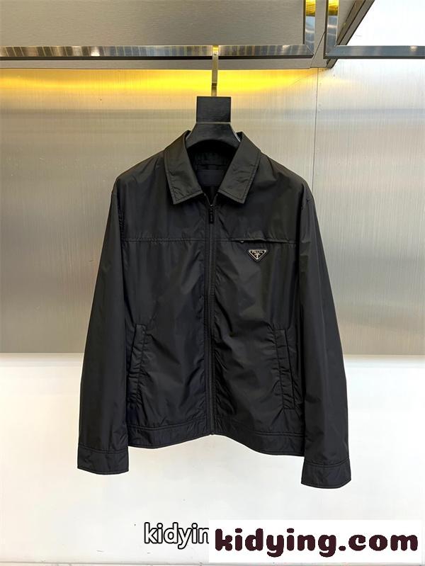 エレガントな雰囲気コレクションPRADA コピー プラダジャケットコピーモデルさん173-71.5㎏着用50サイズ-1