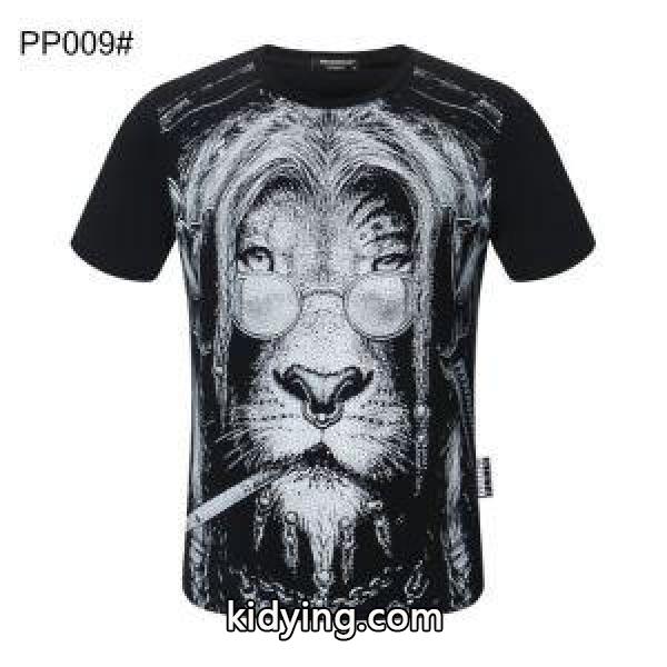 半袖Tシャツ 多色可選 コーデにアクセントをプラス フィリッププレイン PHILIPP PLEIN オフィスコーデもシャレ見え_フィリッププレイン PHILIPP PLEIN_ブランド コピー 激安(日本最大級)-0
