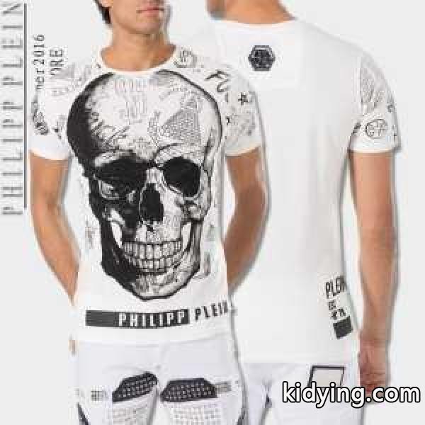 個性的 2016春夏 フィリッププレイン PHILIPP PLEIN 半袖Tシャツ 3色可選_フィリッププレイン PHILIPP PLEIN_ブランド コピー 激安(日本最大級)-0