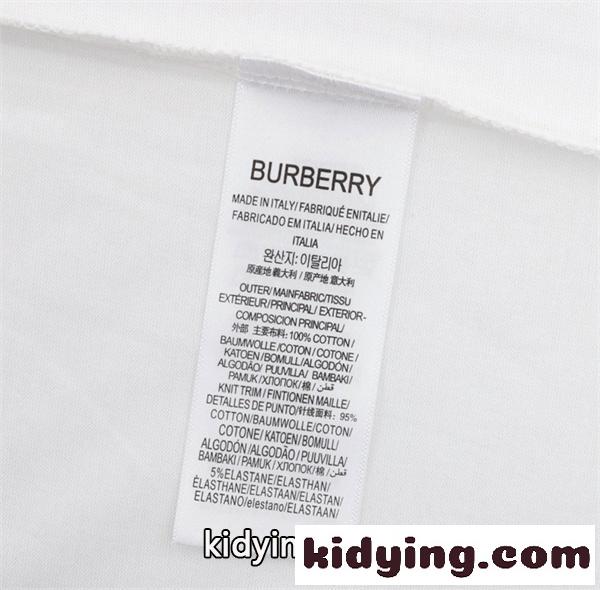 ワールドフラッグ 英字プリント 清爽レイアウト 好感度セレクト BURBERRY バーバリー コピー 半袖Tシャツ-7