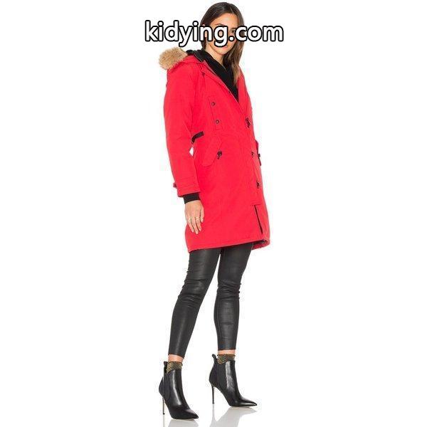 カナダグース レディース コート アウター Kensington Parka Red :hb2-cana-wo64:フェルマート fermart 3号店 - 通販ショッピング-0