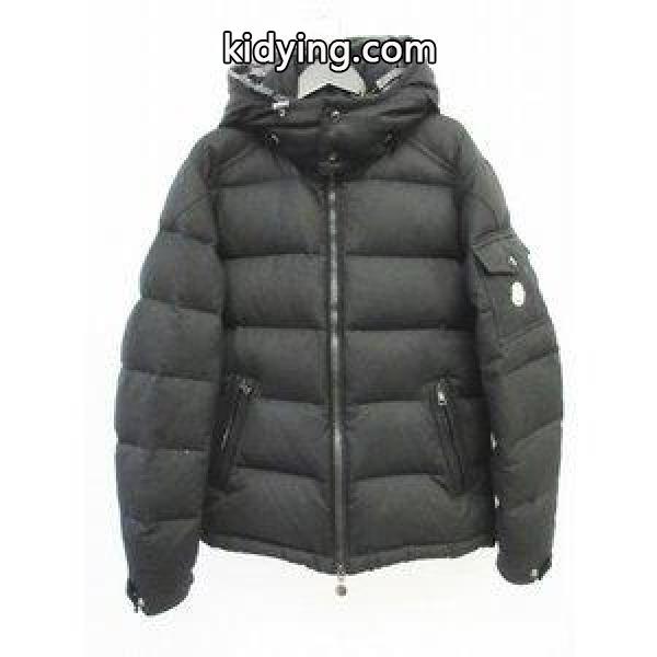 モンクレール MONCLER モンジュネーブル ダウンジャケット ブルゾン アウター MONTGENEVRE フード付き サイズ1 黒 メンズ【中古】【ベクトル 古着】 :095-201712251550:ブランド古着販売のベクトル - 通販ショッピング-0