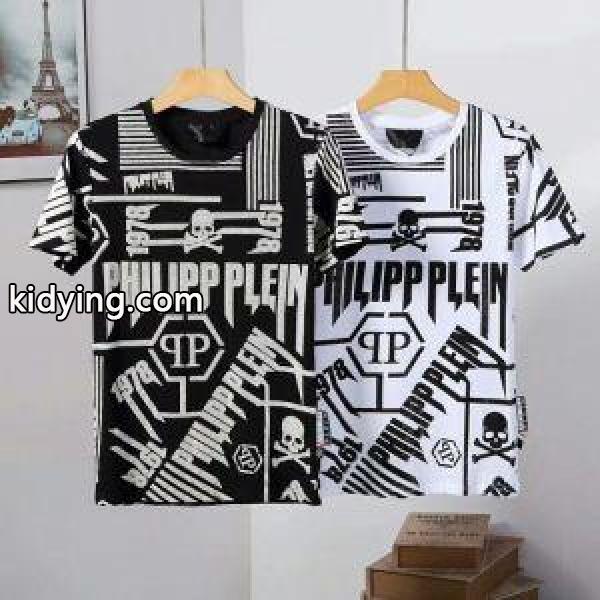 上級者すぎる着こなし フィリッププレイン PHILIPP PLEIN Tシャツ/ティーシャツ 2色可選 2019トレンド感満載なアイテム_フィリッププレイン PHILIPP PLEIN_ブランド コピー 激安(日本最大級)-0
