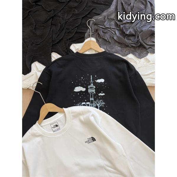 THE NORTH FACE ザノースフェイス コピー バックプリント スウェット ストリート 裏起毛-5