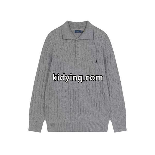 Polo Ralph Lauren ポロ ラルフローレン コピー ニット ポロシャツ メンズ 長袖 セーター 秋冬 シンプル-4