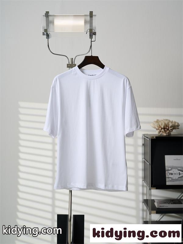 アクネストゥディオズ コピー Acne ベーシック Tシャツ ブラック 半袖 上質シルエット 大人モード-2