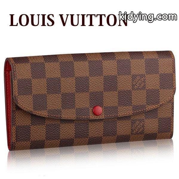 ルイヴィトン 新品 財布 長財布 メンズ レディース ダミエ ポルトフォイユ・エミリー N63544 ブランド :vuitton-439:バッグ 財布のプルミエール - 通販ショッピング-0