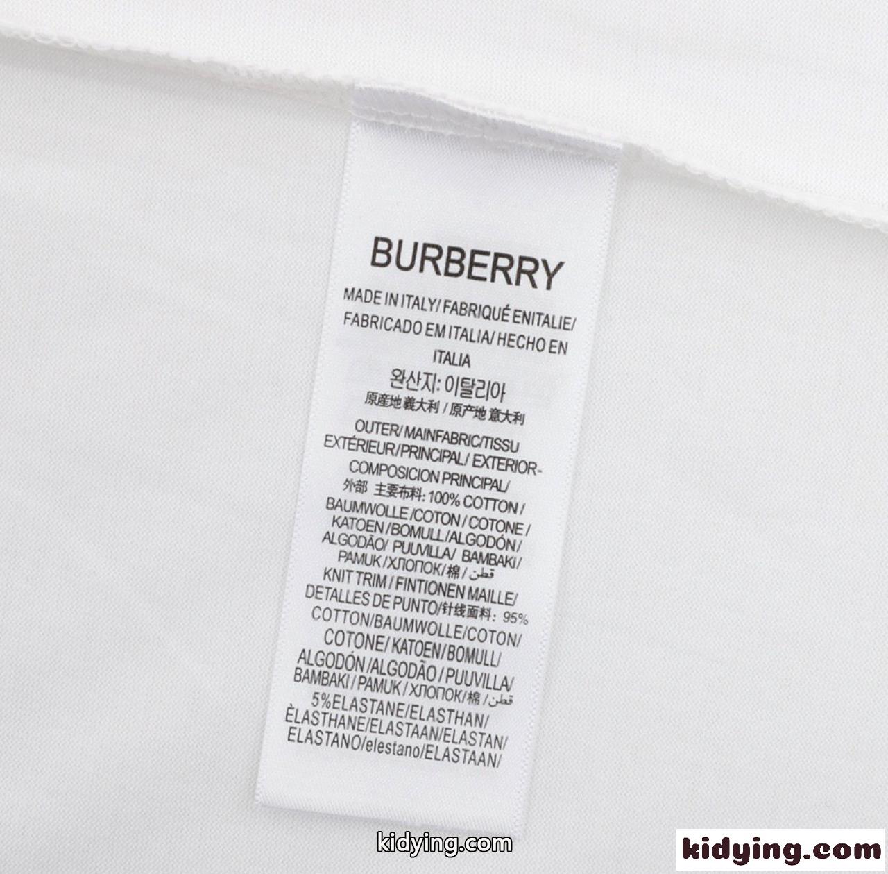 ペイントロゴ TBエンブレム 花柄ミックス 着映えトップス BURBERRY バーバリー コピー 半袖Tシャツ 推しセレクト-5