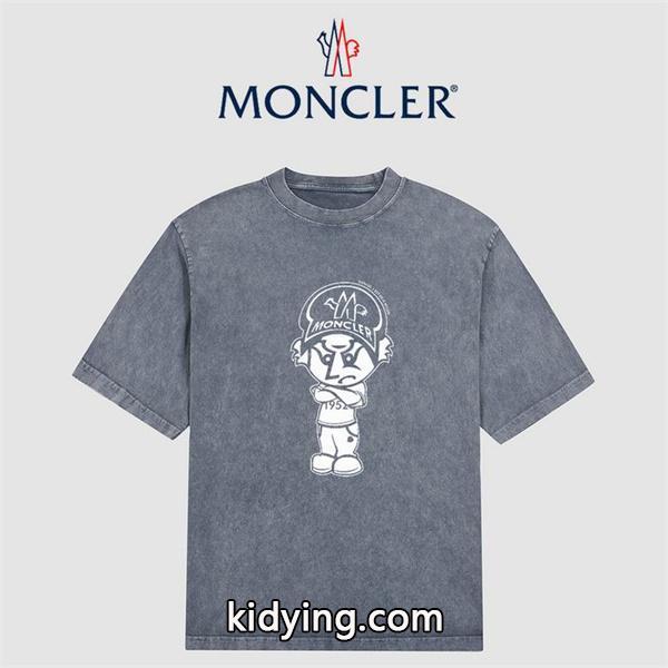 赤字超特価限定セールtシャツブラックグレーホワイトMONCLERモンクレール スーパー コピーおすすめ男女兼用-0