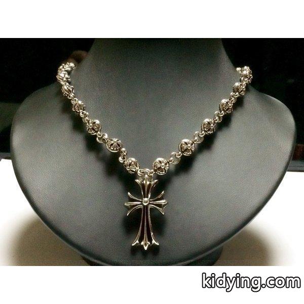 クロムハーツ好きに 定価12800円【激安】豪華クロスチェーンネックレス 激渋コーデ :sn12-213:エンジェルショコラ - 通販ショッピング-0