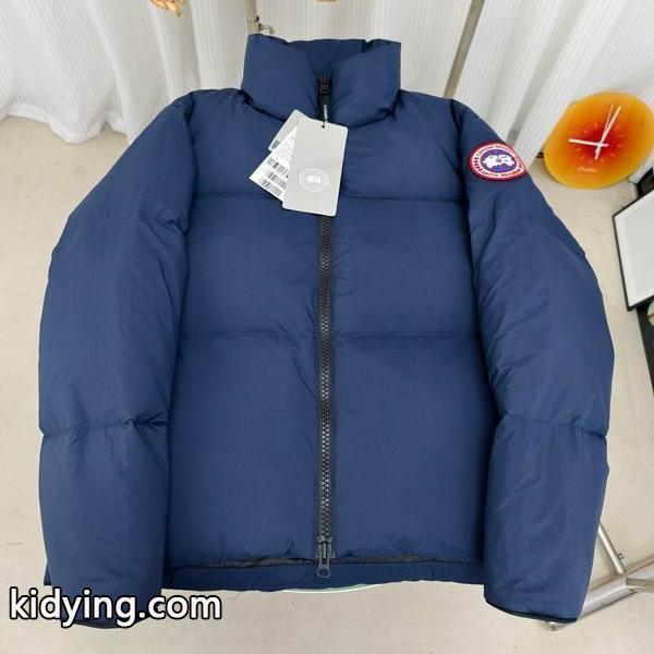 Canada Goose スーパーコピー ダウンジャケット ネイビー 2025秋冬 シンプルな カナダグース-0