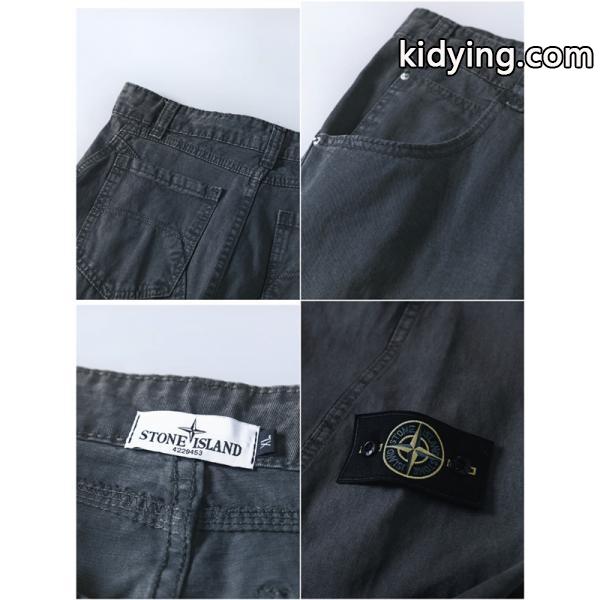 スタイル重視 STONE ISLAND ストーンアイランド コピー カーゴパンツ ストレート 2026新作-7
