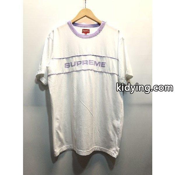代官山) シュプリーム Supreme ロゴTシャツ M ホワイト パープル コットン メンズトップス :dky-1808090003-ms-037710667:CYCLE PARADISE - 通販ショッピング-0