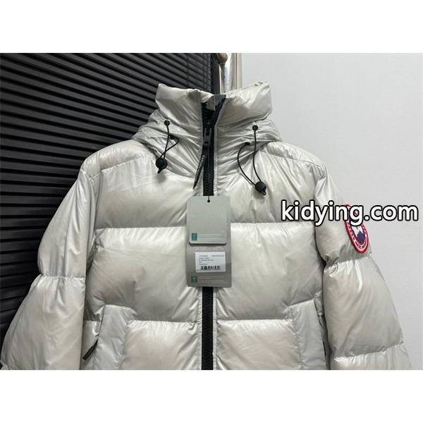 カナダグース Canada Goose ブラック 2025秋冬 クラシックファー ダウンジャケット 偽物-2