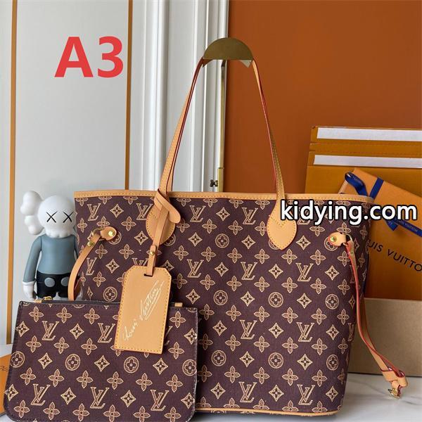 大容量 トートバッグ ベージュ 通勤・通学対応 ショルダー付き LOUIS VUITTON ルイヴィトン コピー-2