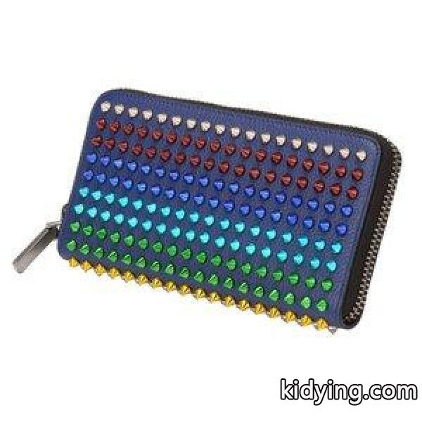 Christian Louboutin 1175059 M PANETTONE WALLET CALF EMPIRE/SPIKES MIX クリスチャン ルブタン パネトーネ ウォレット 財布 レザー カーフスキン スパイクス :otr0697:リパブリック - 通販ショッピング-0