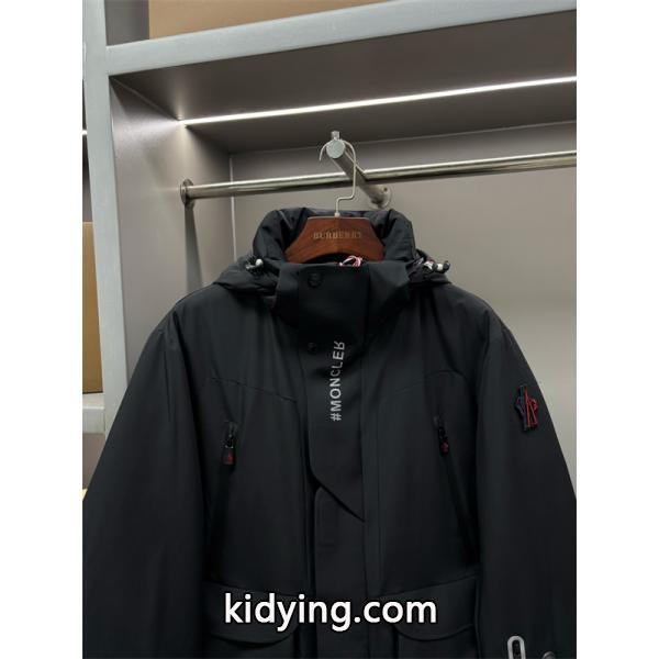 雪景色に映える 2025冬ホワイト 極暖防風 モンクレール MONCLER コピー スキーダウンジャケット-2